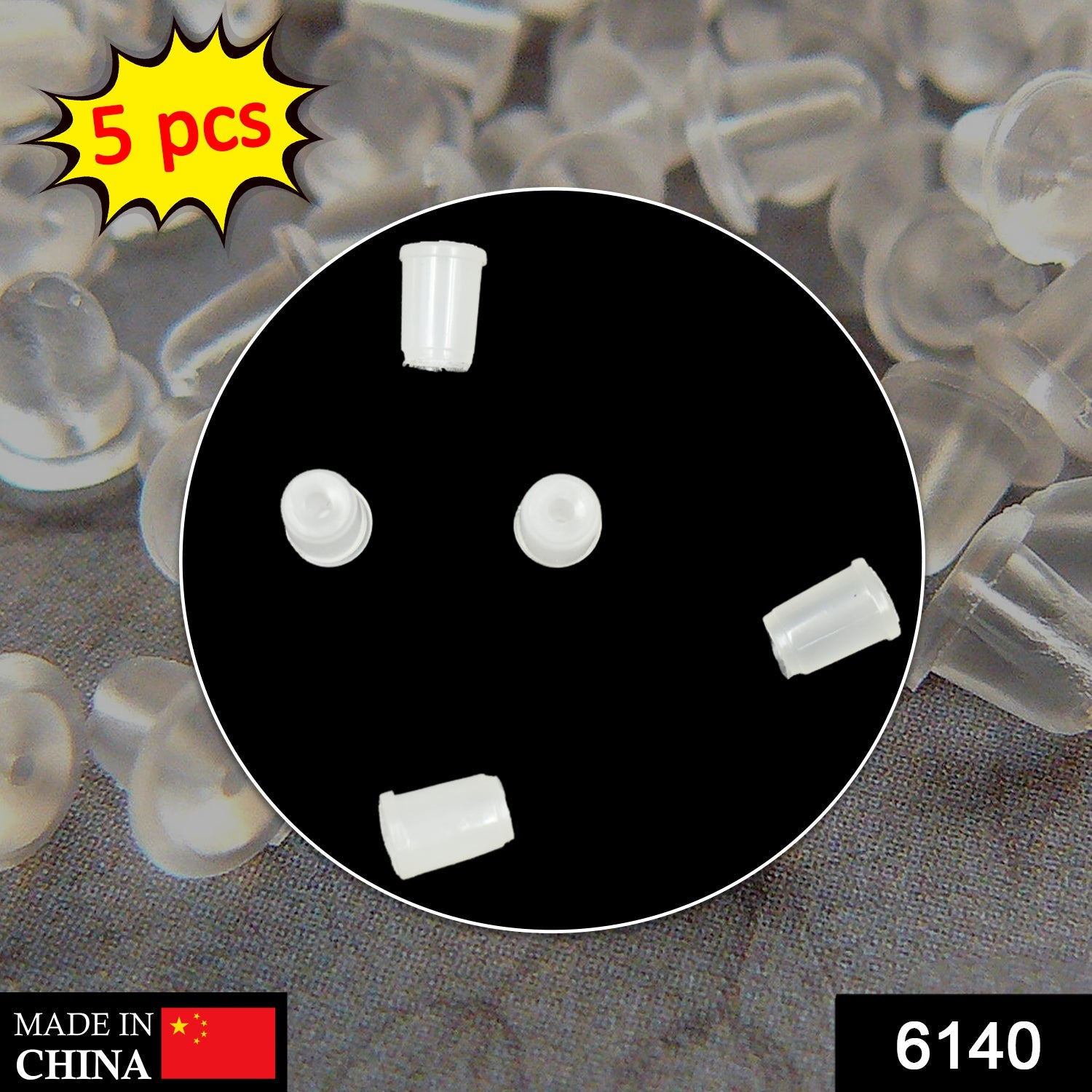 6140 5 Pc Hot Water Bag in Water Stopper used as a stopper while injecting nails on walls etc. 6140 5 Pc Hot Water Bag in Water Stopper used as a stopper while injecting nails on walls etc.
